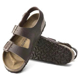 BIRKENSTOCK Milano Oiled Leather Habana at Gravity NYC